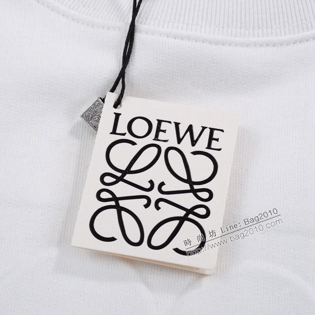 Loewe專櫃羅意威2023FW新款立體壓花工藝衛衣 男女同款 tzy3096